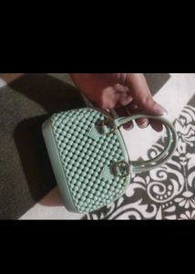 Cute Mini Beaded Dome Bag