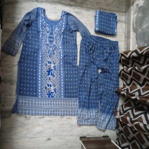 3 piece woolen kurta set (3xl)