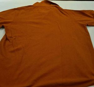 Polo Tshirt Rust colour. good quality.