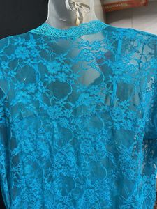 Lace Robe &amp; Nightgown Set