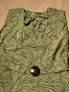 Chic Patterned Sleeveless Dress