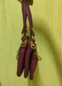 Chic Burgundy Handbag