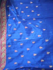 Royal Blue Designer saree