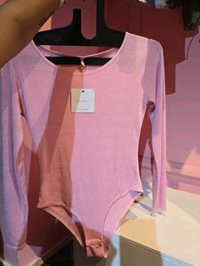 Baby pink bodysuit