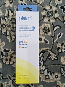 Plum Rice Water & Niacinamide Hybrid Sunscreen SPF