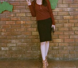 Pencil skirt