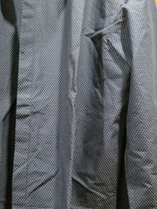 Men's Blue Textured Dress Shirt