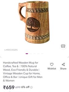 Wooden Mug/Cup