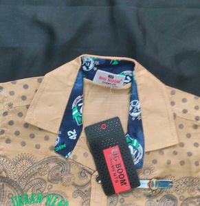 Boy's Casual Shirt &amp; Shorts Set