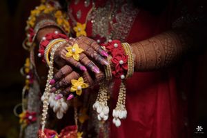 Floral Bangles and rings handmade Jewelry Set