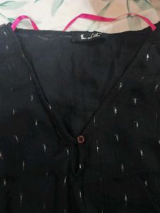 Chic Black Sheer Dress