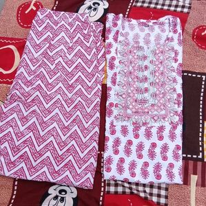 Pink Kurta set