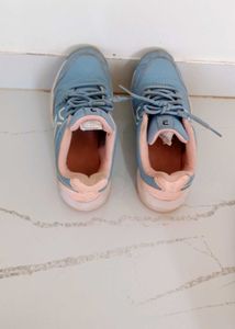 Girl's Blue Sneakers 🌈