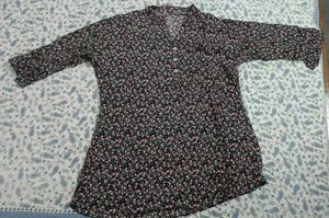 Chic Floral Print short kurta/top