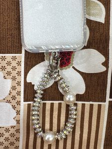 Sparkly Phone Case with Charm