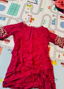 Vibrant Pink Kurta Set
