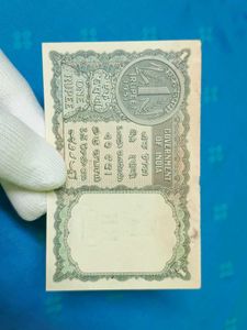 1 Rupee Note 1951 Sign By- K.G Ambegaonkar, Rare