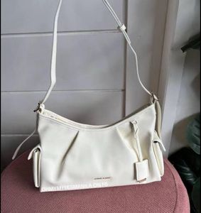 Stylish White Charles &amp; Keith Handbag