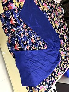 Umbrella Plazo Kurta Set 🔵