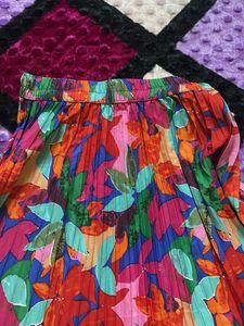 Floral Print Ethnic Skirt