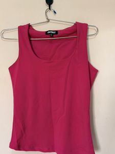 Vibrant Pink Sleeveless Top