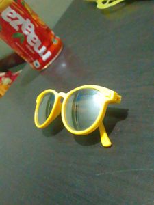 Yellow Retro Sunglasses