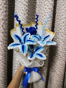 Beautiful Blue Floral Bouquet