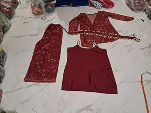 Floral Print Kurta Set with Palazzo