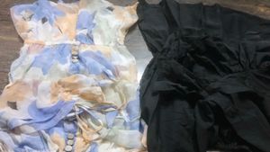 Chic Floral &amp; Black Dresses