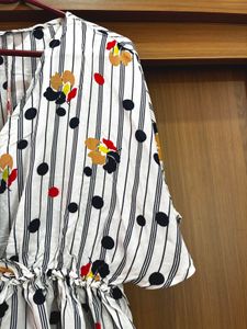 Striped &amp; Floral Women's Top