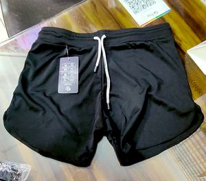 24, 26, 28 Comfy Black Athletic Shorts
