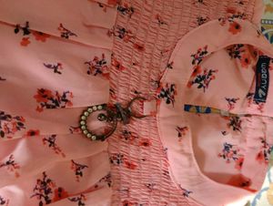 Pink Floral Top
