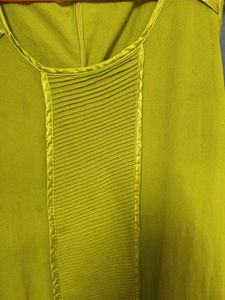 Olive Green Sleeveless Dress