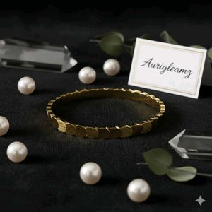 Gold Bangle Bracelet