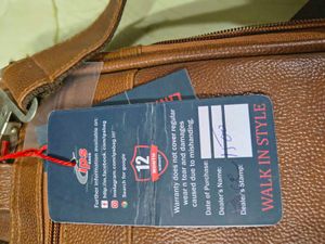 IPS Brown Laptop Bag new