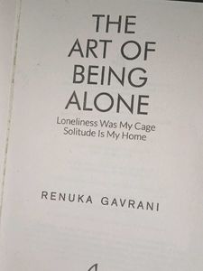 The Art of Not Overthinking &amp; Being Alone Books