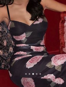 Floral Print Slip Dress