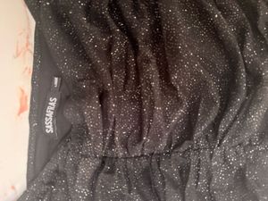 glitter crop top