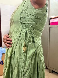 Beautiful Green Ethnic Gown