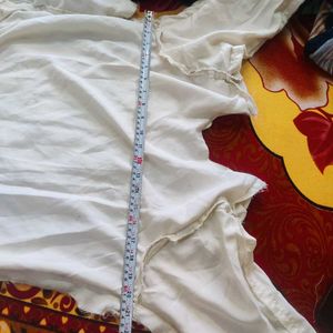 Embellished White Kurta
