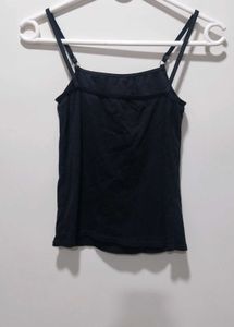 Black Spaghetti Strap Tank Top