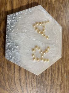 Handmade Pearl Coaster
