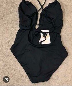 Chic Black One Piece Swimsuit