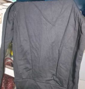 Glamour Sweatshirt with Rhinestone Detail