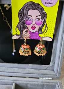 small Meena jhumki