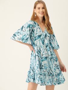 A Decent Blue Dress From Meloso