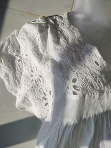 White Schifflin Pure Cotton Top