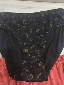 2 Pairs Floral Print Women's Briefs