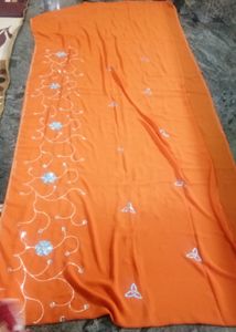 Georgette Sequence Saree