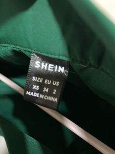 Emerald Green Wrap Skirt